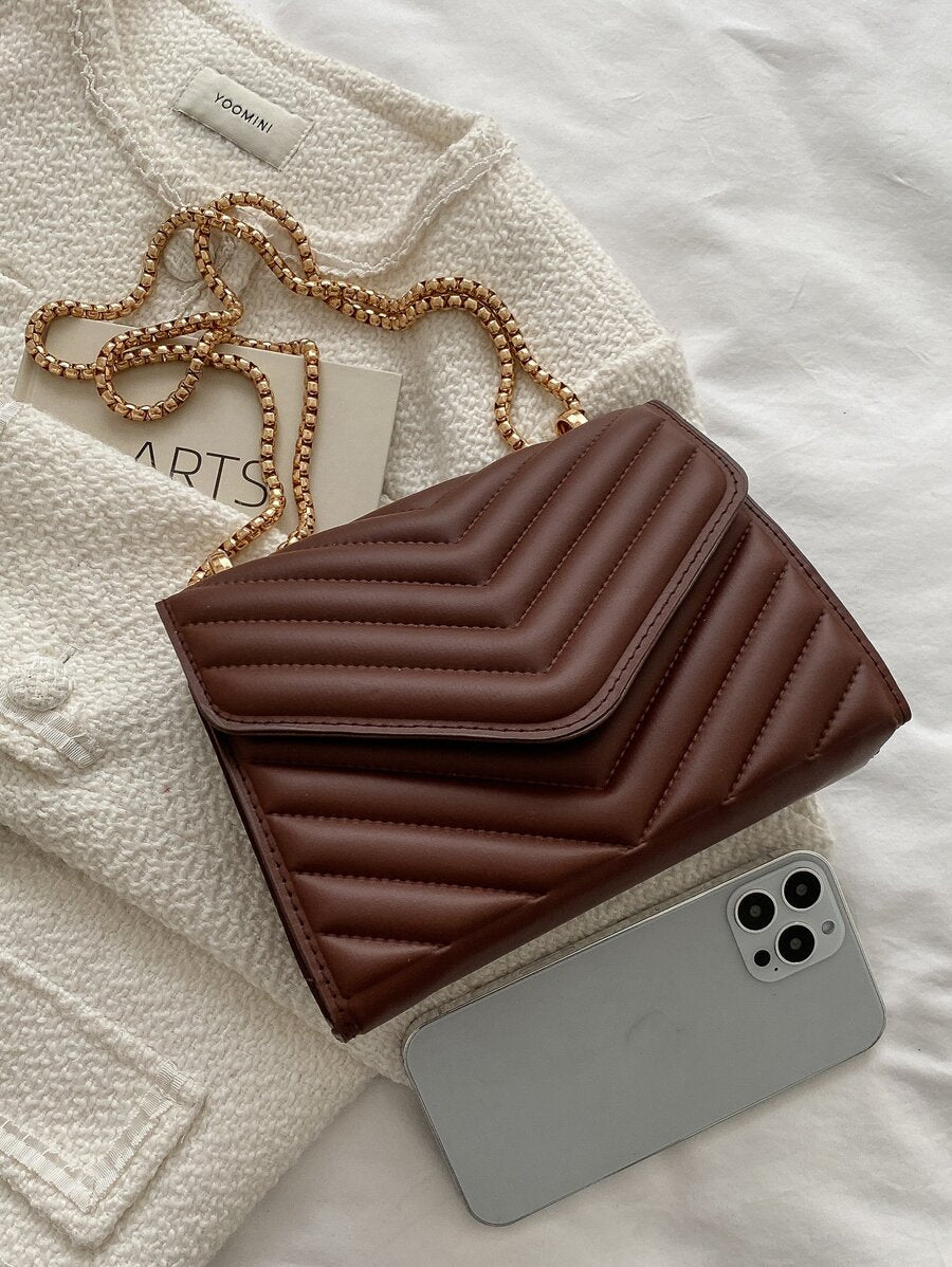 Irene – Classic Design Mini Chain Flap Bag