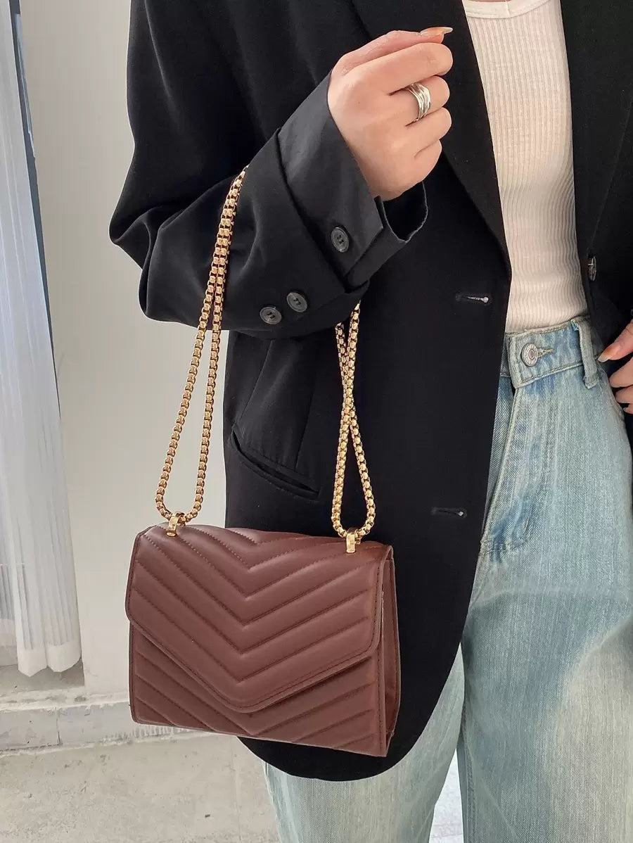 Irene – Classic Design Mini Chain Flap Bag