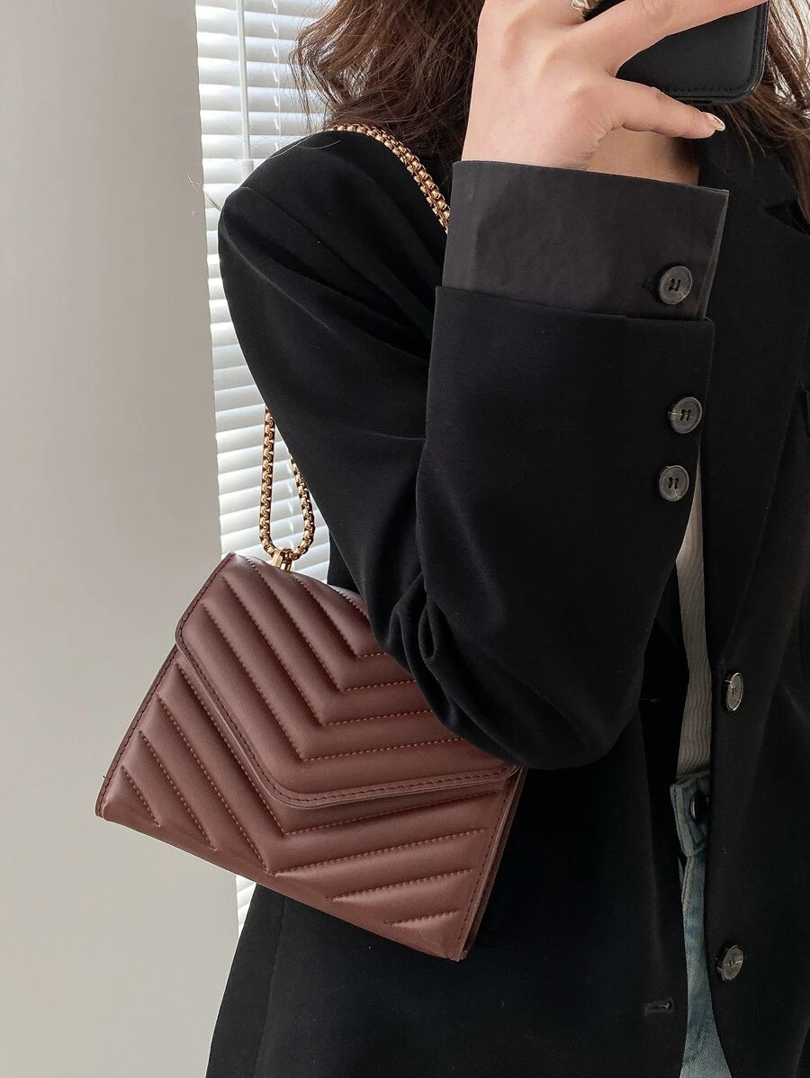 Irene – Classic Design Mini Chain Flap Bag