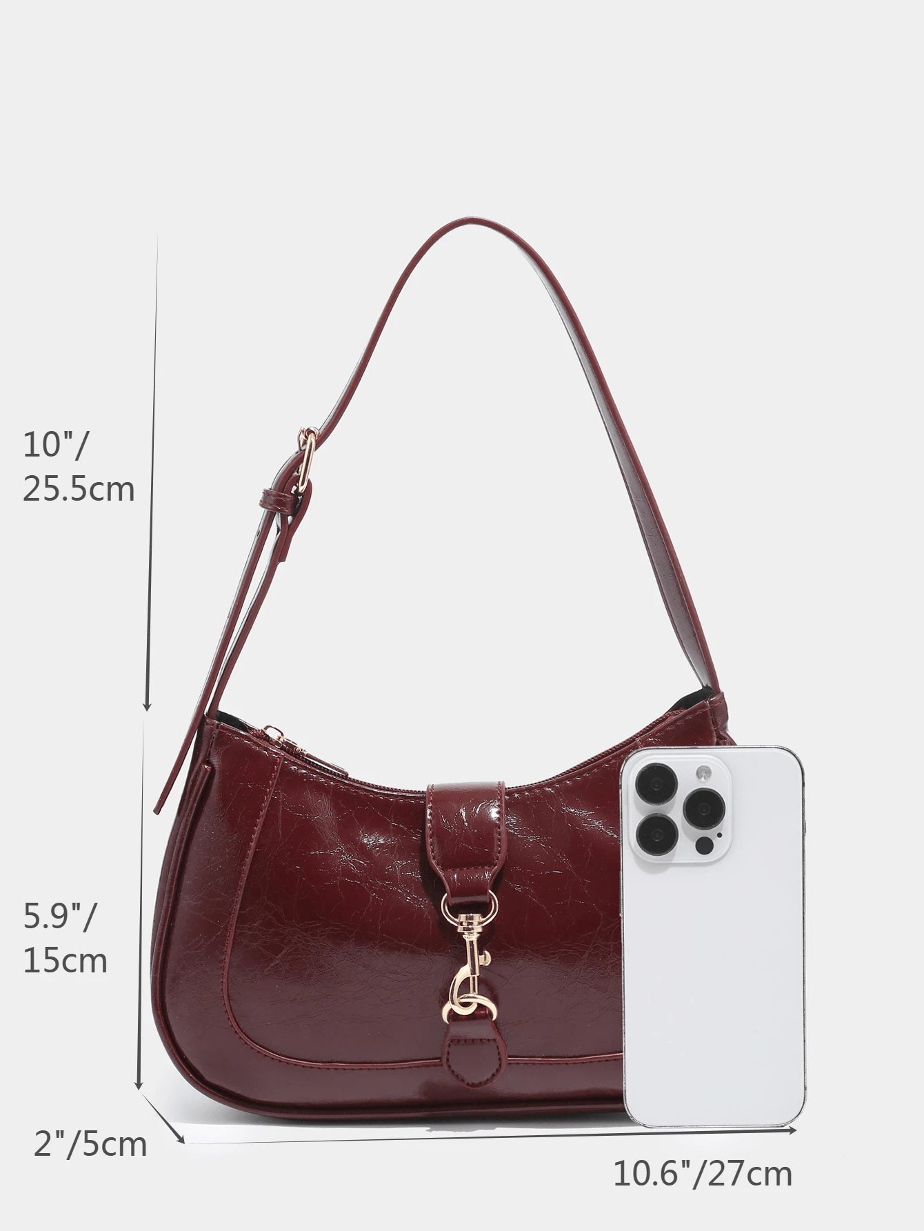 Irene – Minimalist Crescent Shape Shoulder Bag