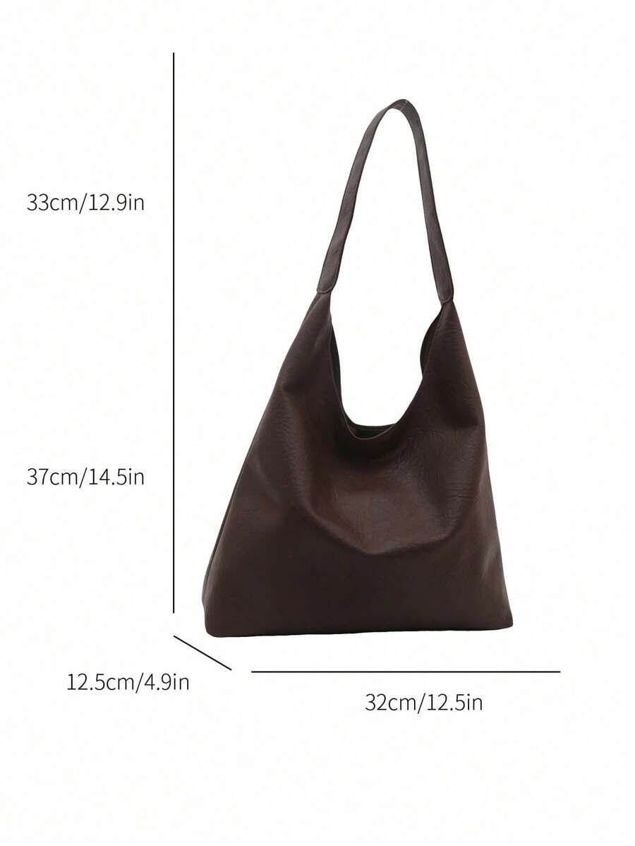 Irene – Solid Color 2-in-1 Commuter Shoulder Bag