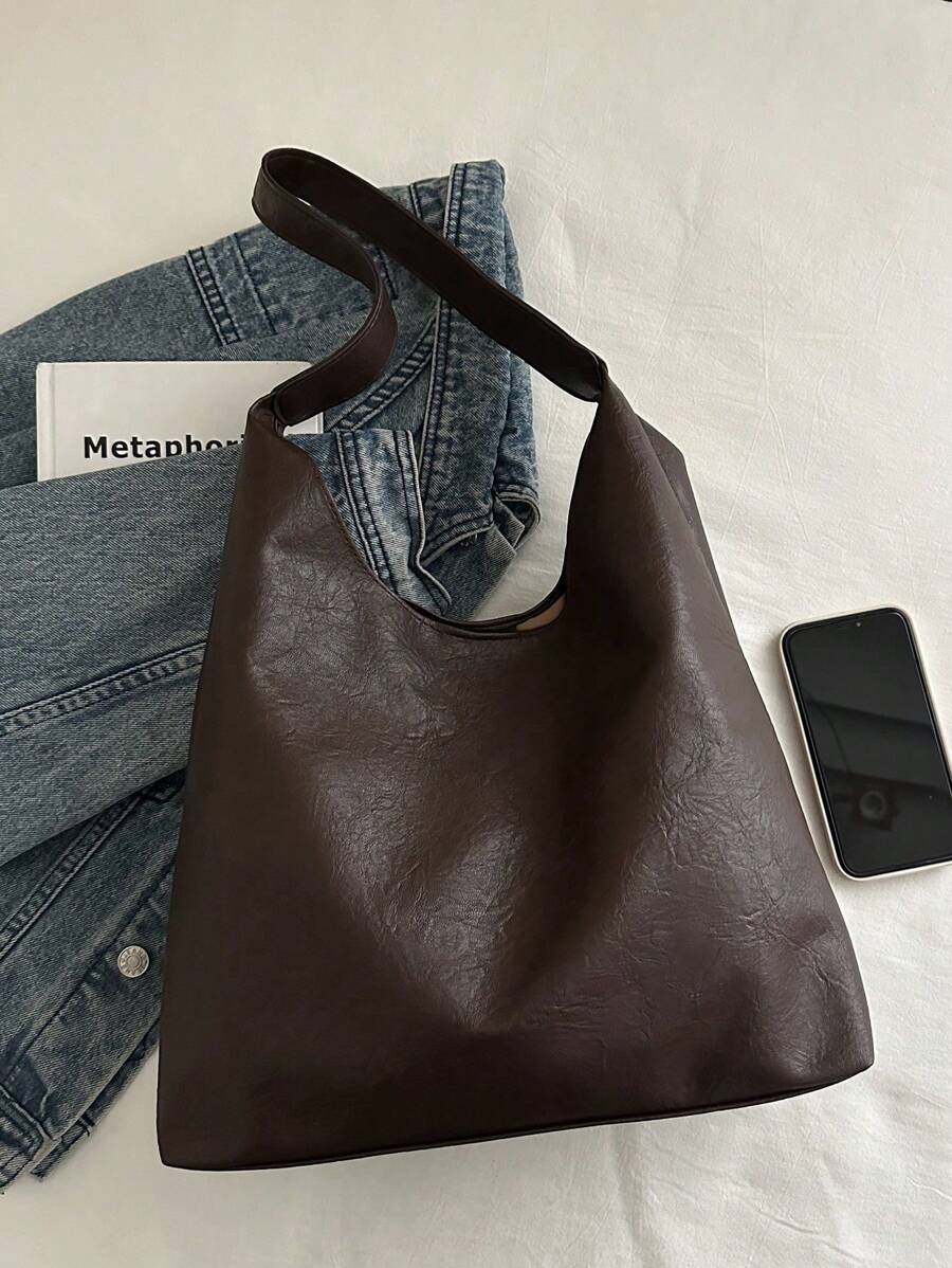 Irene – Solid Color 2-in-1 Commuter Shoulder Bag