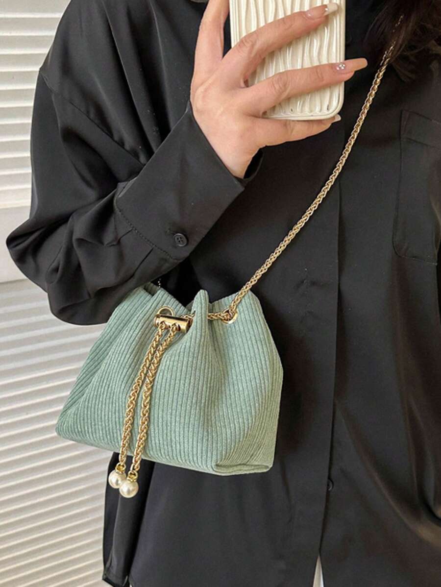 Irene – Minimalist Bucket Shoulder Bag
