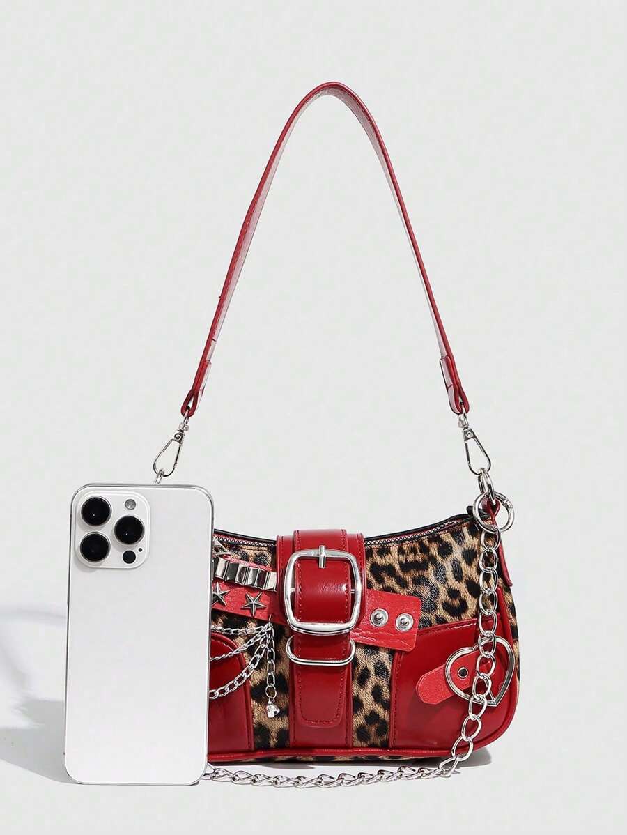 Irene – Star & Moon Chain Crossbody Bag