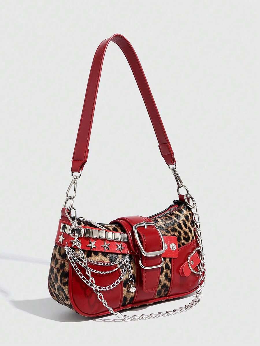 Irene – Star & Moon Chain Crossbody Bag