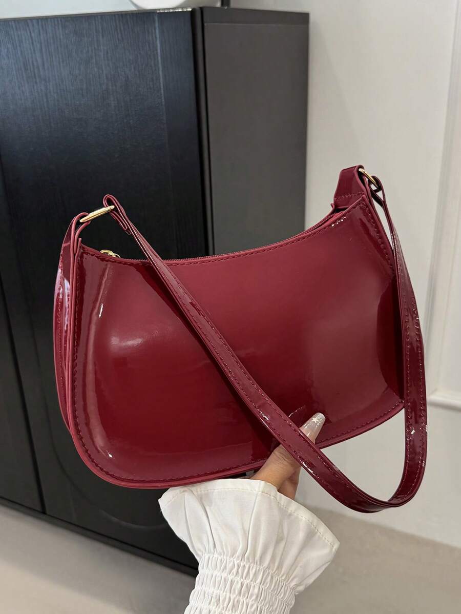 Irene – Minimalist Faux Leather Shoulder Bag