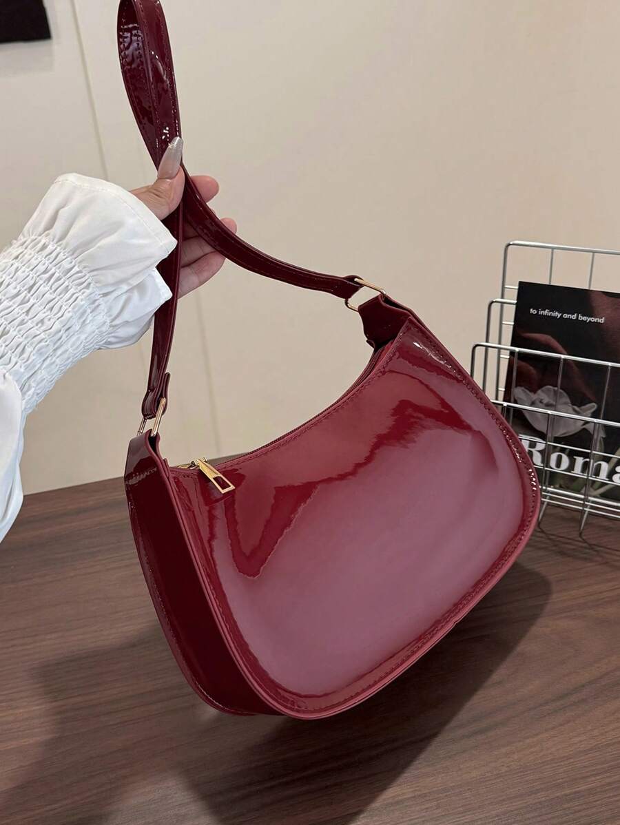 Irene – Minimalist Faux Leather Shoulder Bag