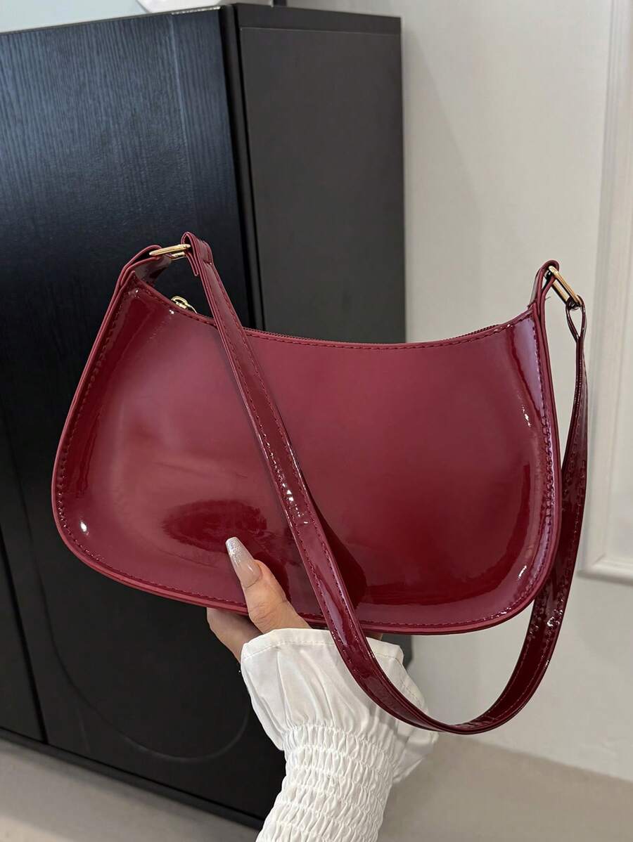 Irene – Minimalist Faux Leather Shoulder Bag