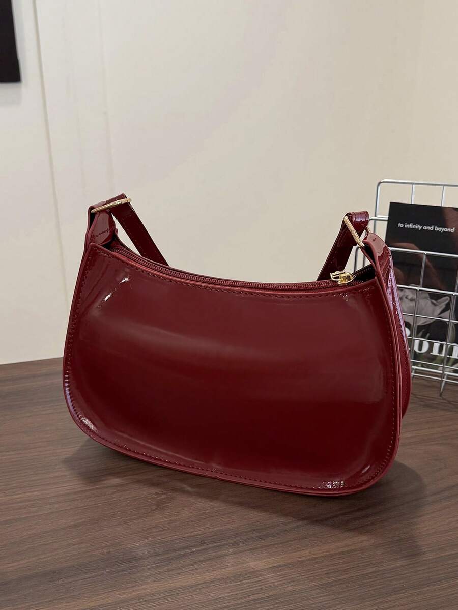 Irene – Minimalist Faux Leather Shoulder Bag