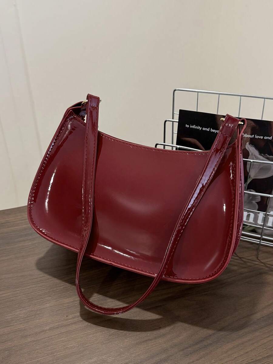 Irene – Minimalist Faux Leather Shoulder Bag