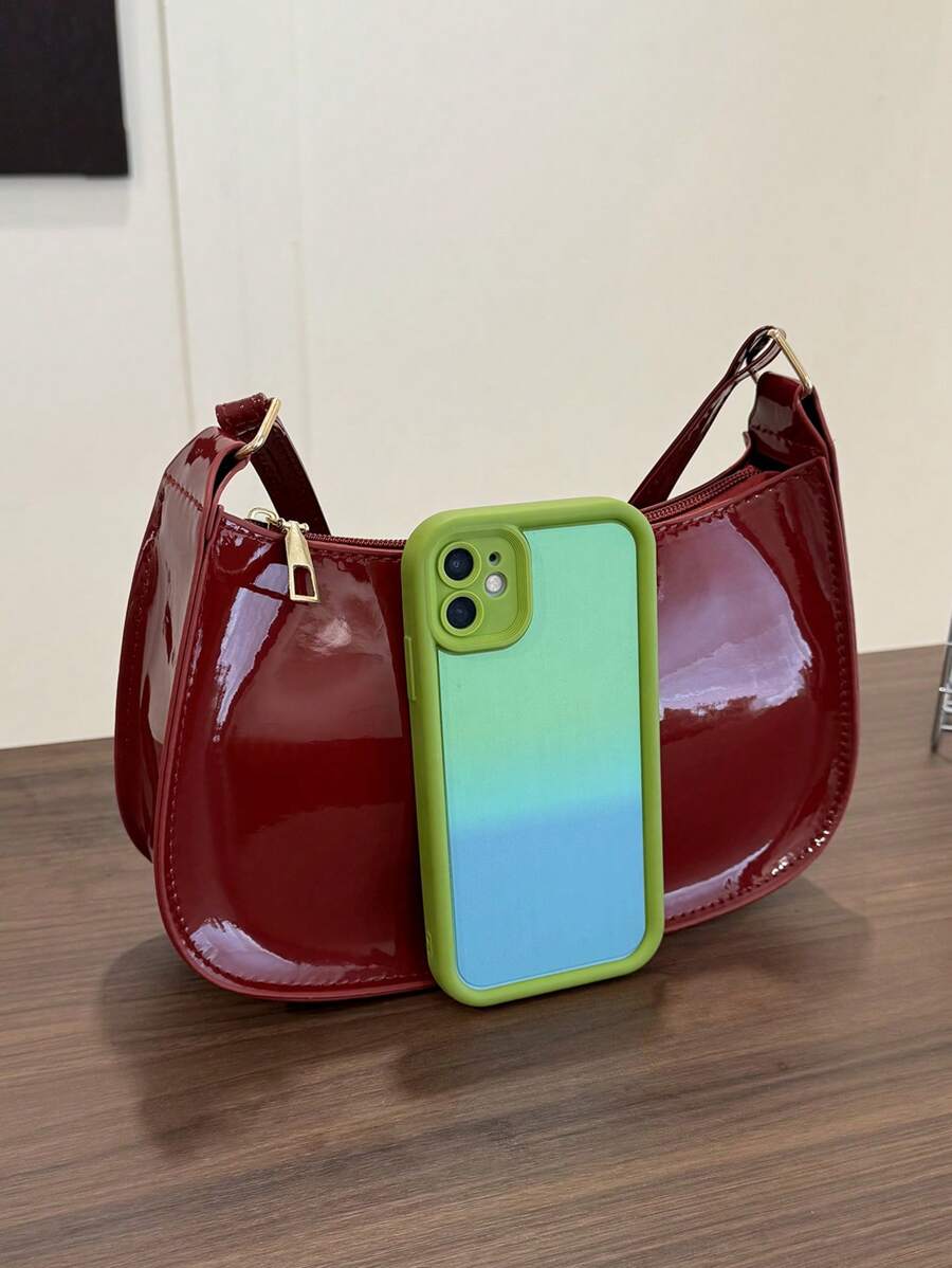 Irene – Minimalist Faux Leather Shoulder Bag