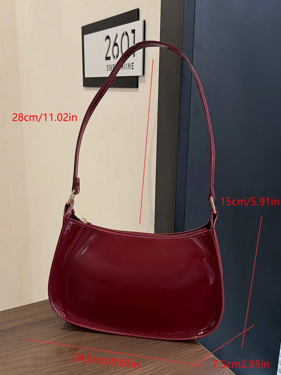 Irene – Minimalist Faux Leather Shoulder Bag