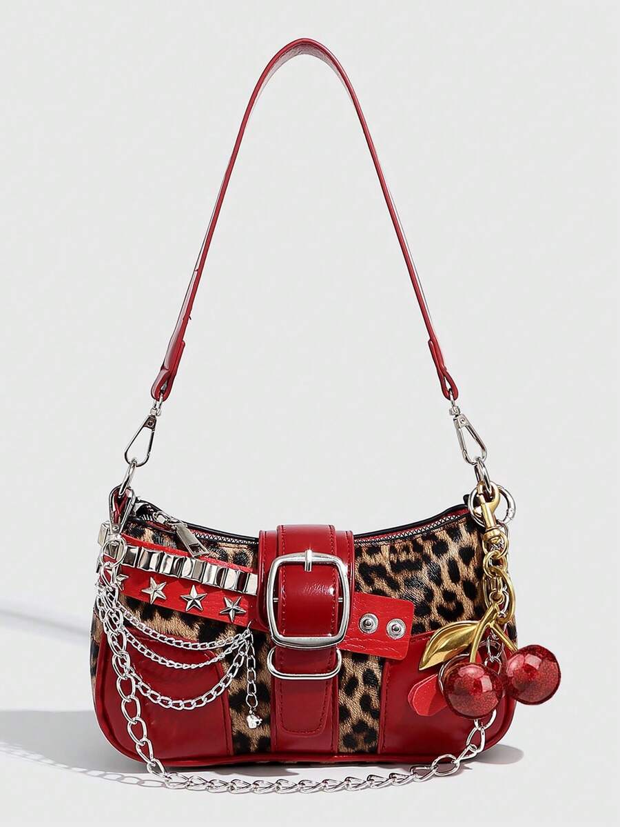 Irene – Star & Moon Chain Crossbody Bag