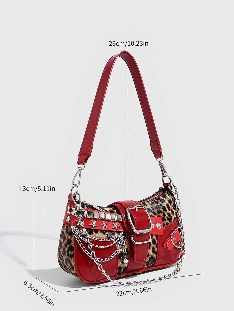 Irene – Star & Moon Chain Crossbody Bag